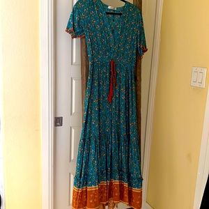 R. Vivimos, maxi dress.  New.
